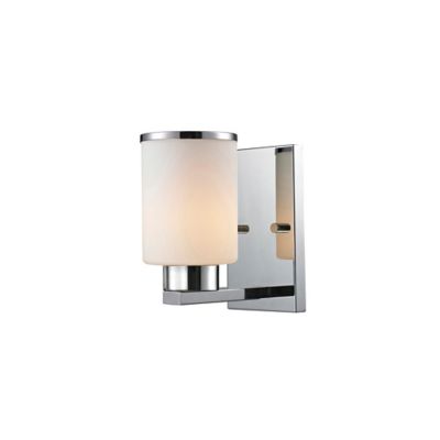 Buy Roxy 1-Light Wall Sconce in Chrome from Bed Bath & Beyond